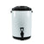Soga 2 X 10 L Stainless Steel Insulated Milk Tea Barrel Hot And Cold Beverage Dispenser Container With Faucet White