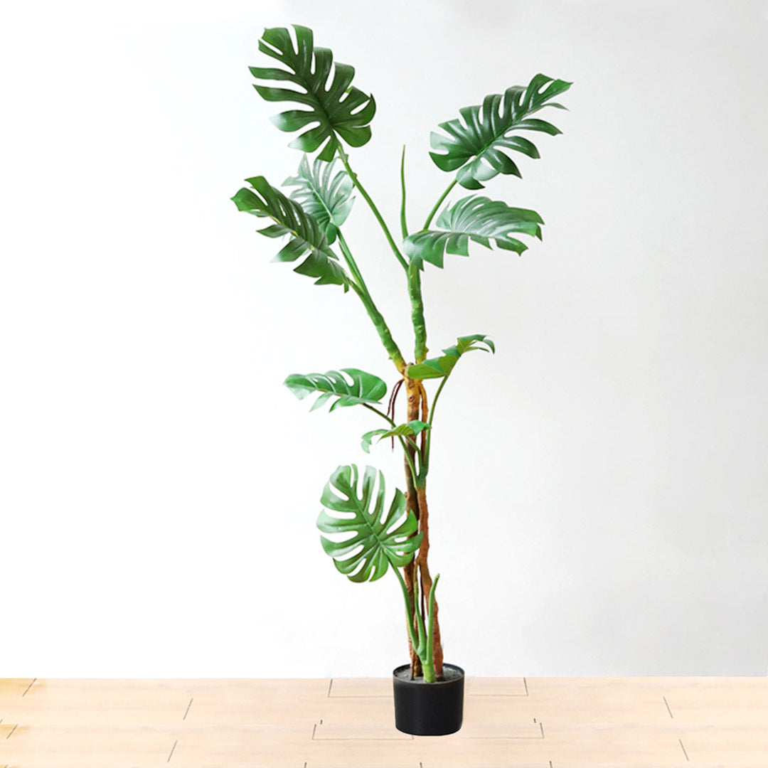 Soga 2 X 175cm Green Artificial Indoor Turtle Back Tree Fake Fern Plant Decorative