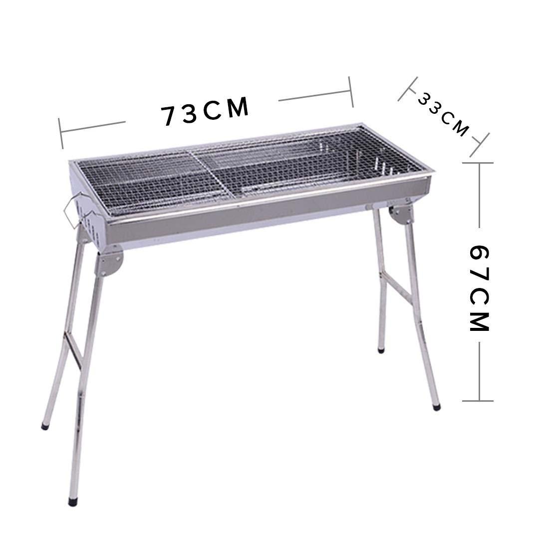 Soga Skewers Grill Portable Stainless Steel Charcoal Bbq Outdoor 6 8 Persons