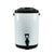 Soga 18 L Stainless Steel Insulated Milk Tea Barrel Hot And Cold Beverage Dispenser Container With Faucet White