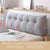 Soga 4 X 150cm Silver Triangular Wedge Bed Pillow Headboard Backrest Bedside Tatami Cushion Home Decor