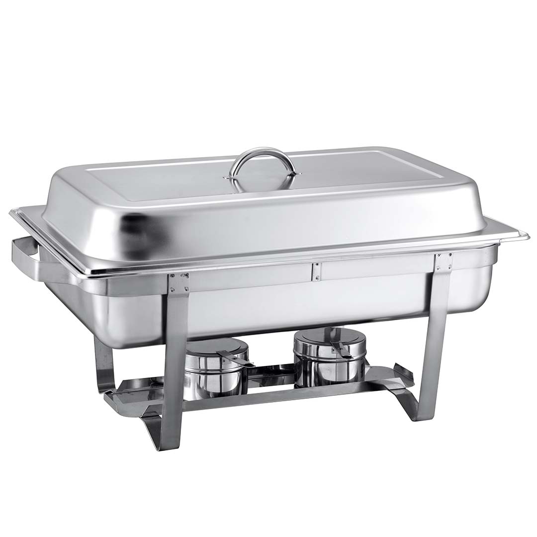 Soga 2 X 3 L Triple Tray Stainless Steel Chafing Food Warmer Catering Dish