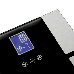 Soga 2 X Digital Electronic Lcd Bathroom Body Fat Scale Weighing Scales Weight Monitor Black