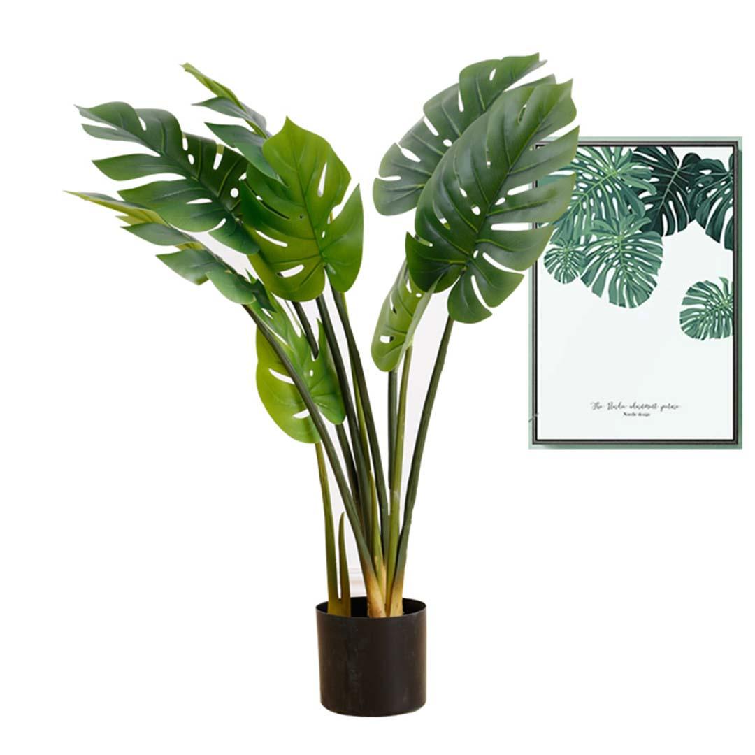 Soga 2 X 113cm Artificial Indoor Potted Turtle Back Fake Decoration Tree Flower Pot Plant