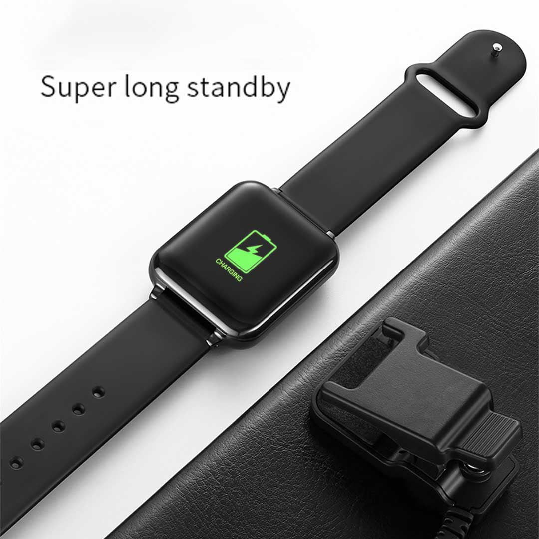 Soga Waterproof Fitness Smart Wrist Watch Heart Rate Monitor Tracker Black
