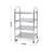 2X 4 Tier 860x540x1170 Stainless Steel Kitchen Dining Food Cart Trolley Utility