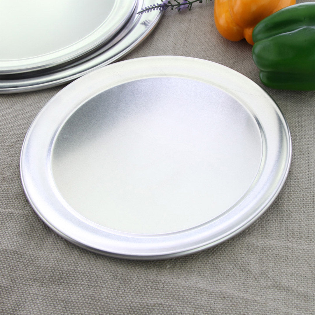 Soga 6 X 15 Inch Round Aluminum Steel Pizza Tray Home Oven Baking Plate Pan