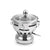 Soga 2 X Stainless Steel Mini Asian Buffet Hot Pot Single Person Shabu Alcohol Stove Burner With Glass Lid