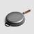 Soga 2 X 29cm Round Cast Iron Frying Pan Skillet Steak Sizzle Platter With Helper Handle