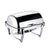 Soga 6.5 L Stainless Steel Double Soup Tureen Bowl Station Roll Top Buffet Chafing Dish Catering Chafer Food Warmer Server