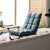 2X Green Lounge Floor Recliner Adjustable Gaming Sofa Bed Foldable Indoor Outdoor Backrest Seat Home Office Decor