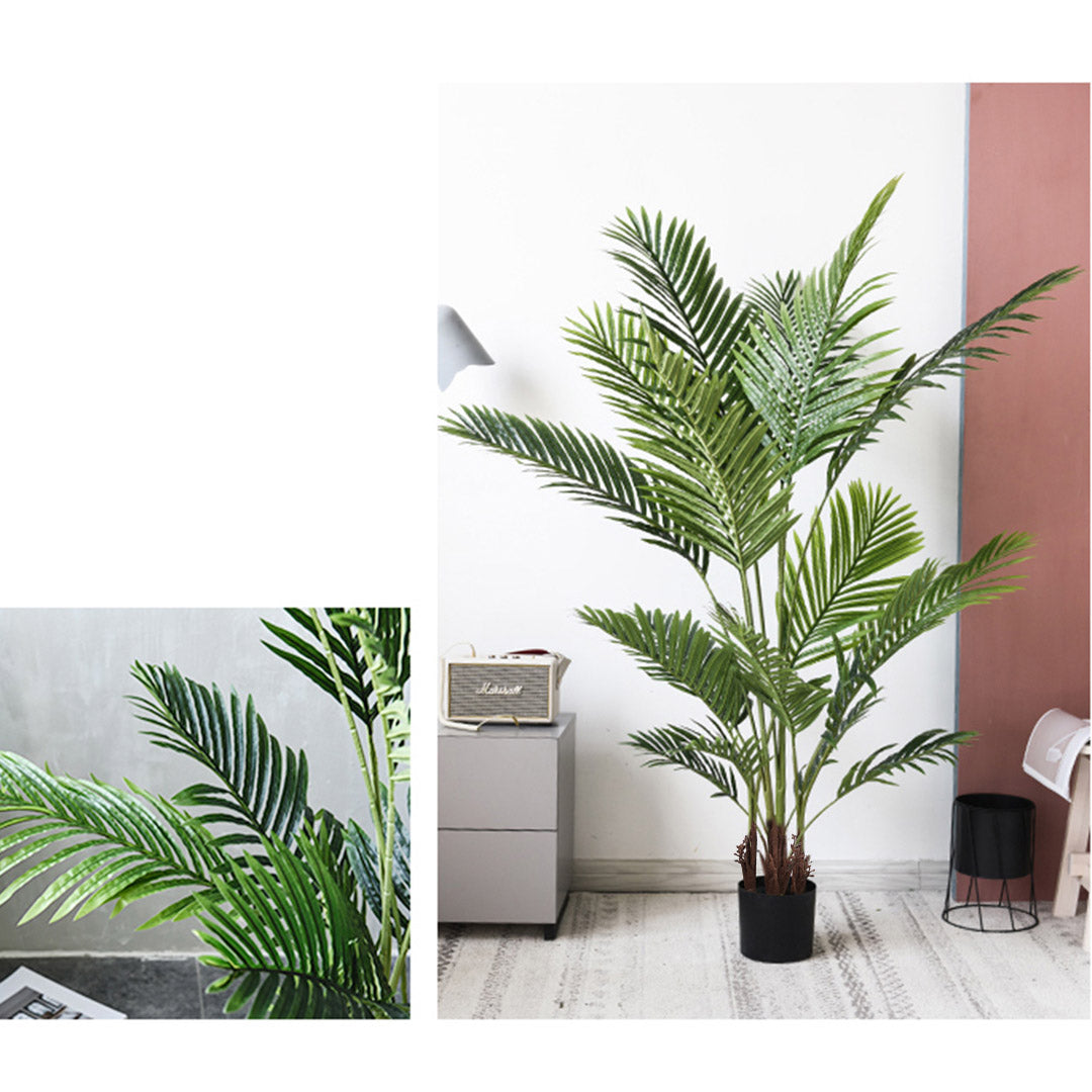 Soga 165cm Artificial Swallowtail Sunflower Fake Decoration Tree Flower Pot Plant