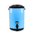 Soga 4 X 8 L Stainless Steel Insulated Milk Tea Barrel Hot And Cold Beverage Dispenser Container With Faucet Blue
