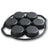 Soga 32cm Cast Iron Takoyaki Fry Pan Octopus Balls Maker 7 Hole Cavities Grill Mold