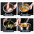 Soga 3 Pcs Deepen Polished Stainless Steel Stackable Baking Washing Mixing Bowls Set Food Storage Basin