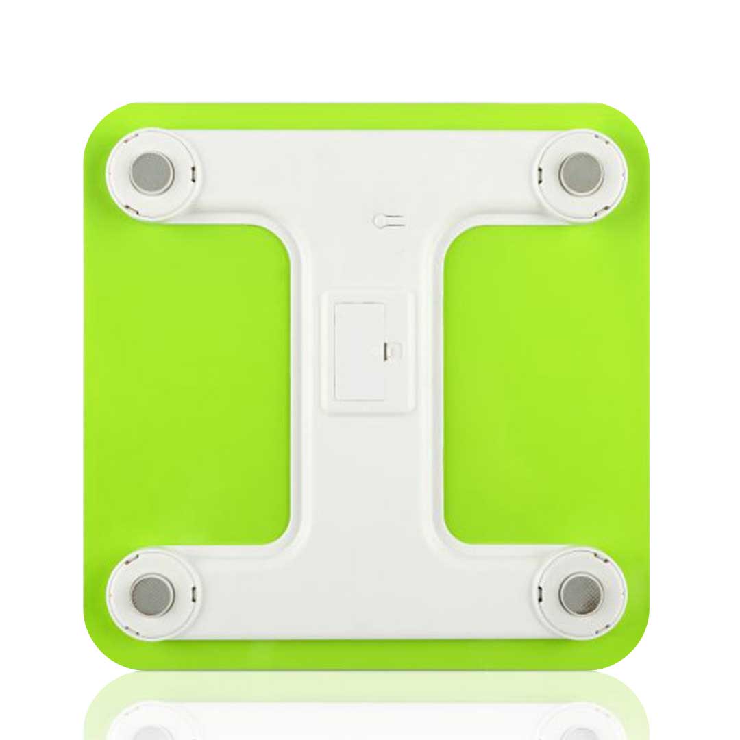 Soga 2 X 180kg Digital Fitness Weight Bathroom Gym Body Glass Lcd Electronic Scales Green