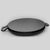 Soga 30cm Ribbed Cast Iron Frying Pan Skillet Coating Steak Sizzle Platter