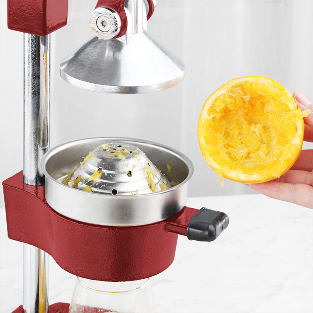 Soga 2 X Commercial Manual Juicer Hand Press Juice Extractor Squeezer Orange Citrus Red