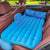 Blue Ripple Inflatable Car Mattress Portable Camping Air Bed Travel Sleeping Kit Essentials