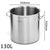 Soga Stock Pot 130 L Top Grade Thick Stainless Steel Stockpot 18/10 Without Lid
