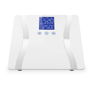 Soga 2 X Digital Body Fat Scale Bathroom Scales Weight Gym Glass Water Lcd Purple/White