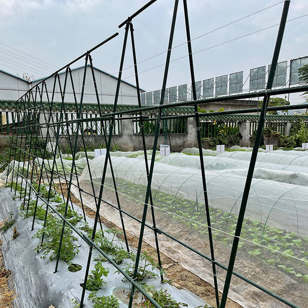 90X120cm Plant Frame Tube Trellis Vegetable Flower Herbs Outdoor Vine Support Adjustable Garden Rack