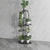 Soga 6 Tier 7 Pots Black Round Metal Plant Rack Flowerpot Storage Display Stand Holder Home Garden Decor