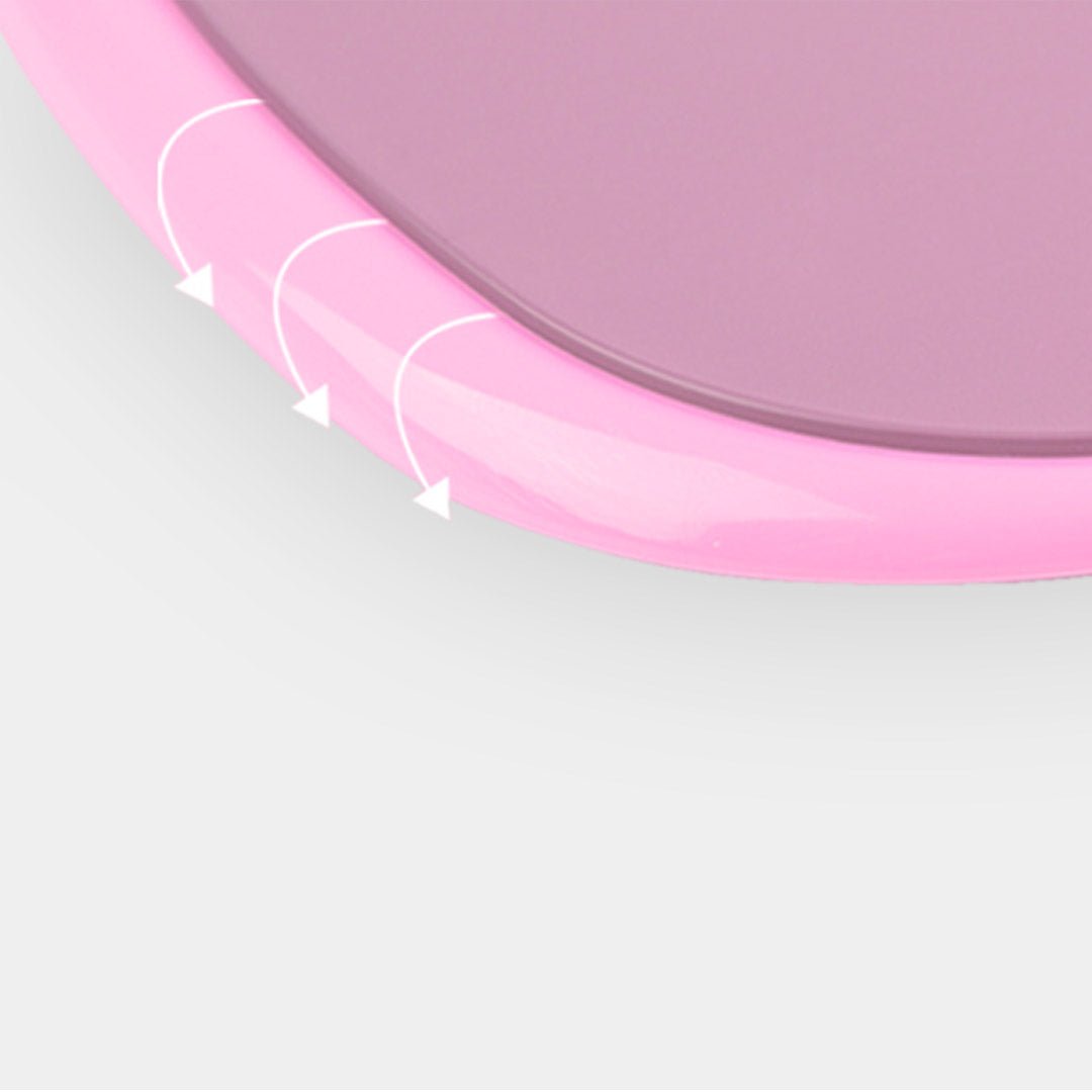 Soga 180kg Digital Lcd Fitness Electronic Bathroom Body Weighing Scale Pink