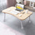 Beige Portable Bed Table Adjustable Foldable Bed Sofa Study Table Laptop Mini Desk Breakfast Tray Home Decor