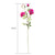 Soga 12pcs Artificial Silk Flower Fake Rose Bouquet Table Decor Dark Pink