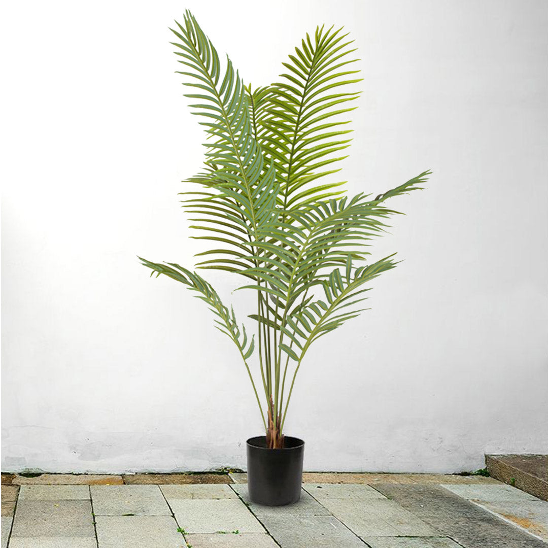 Soga 2 X 180cm Green Artificial Indoor Rogue Areca Palm Tree Fake Tropical Plant Home Office Decor