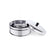 Soga 2 X 3 Tier Stainless Steel Steamers With Lid Work Inside Of Basket Pot Steamers 22cm