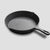 26cm Round Cast Iron Frying Pan Skillet Steak Sizzle Platter with Handle