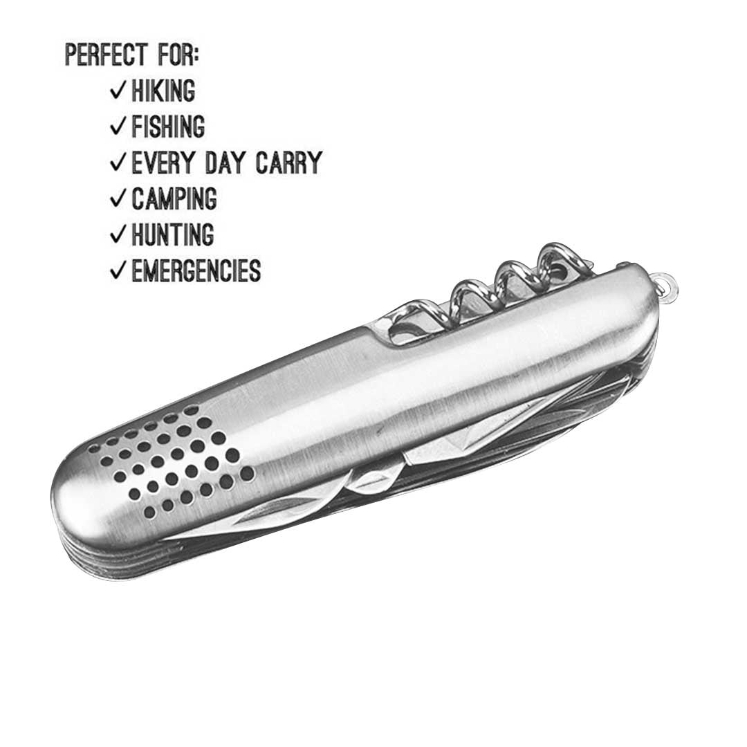 Soga Multi Function Army Knife Tool Swiss Style 103