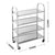 Soga 4 Tier 950x500x1220 Stainless Steel Kitchen Dining Food Cart Trolley Utility