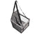 Soga Waterproof Pet Booster Car Seat Breathable Mesh Safety Travel Portable Dog Carrier Bag Grey