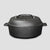 Soga 2 X 28cm Cast Iron Dutch Oven Pre Seasoned Camping Stew Pot With Lid