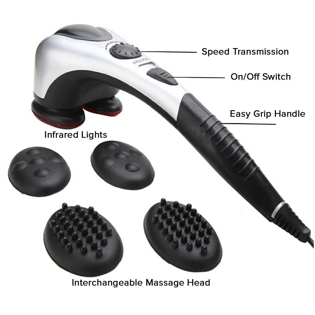 Soga Deluxe Handheld Percussion Soothing Body Massager