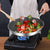 Soga Stainless Steel Fry Pan 24cm Frying Pan Induction Fry Pan Non Stick Interior