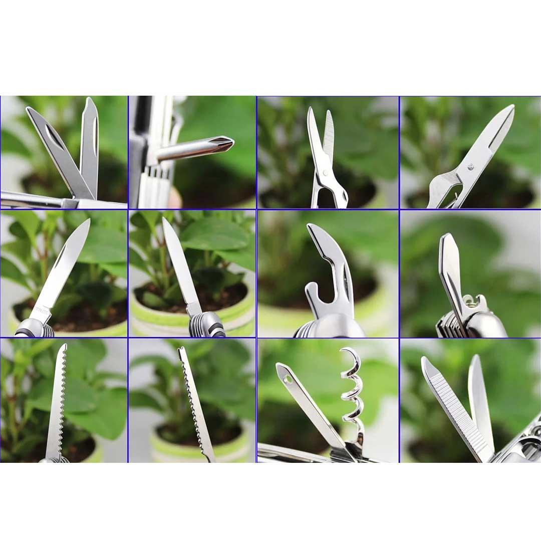 Soga Multi Function Army Knife Tool Swiss Style 103