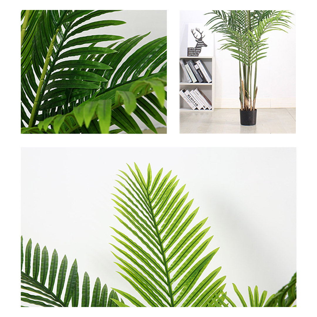 145cm Green Artificial Indoor Swallowtail Sunflower Tree Fake Plant Simulation Decorative