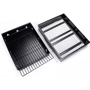 Soga 2 X Portable Mini Folding Thick Box Type Charcoal Grill For Outdoor Bbq Camping