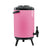 Soga 8 X 10 L Stainless Steel Insulated Milk Tea Barrel Hot And Cold Beverage Dispenser Container With Faucet Pink