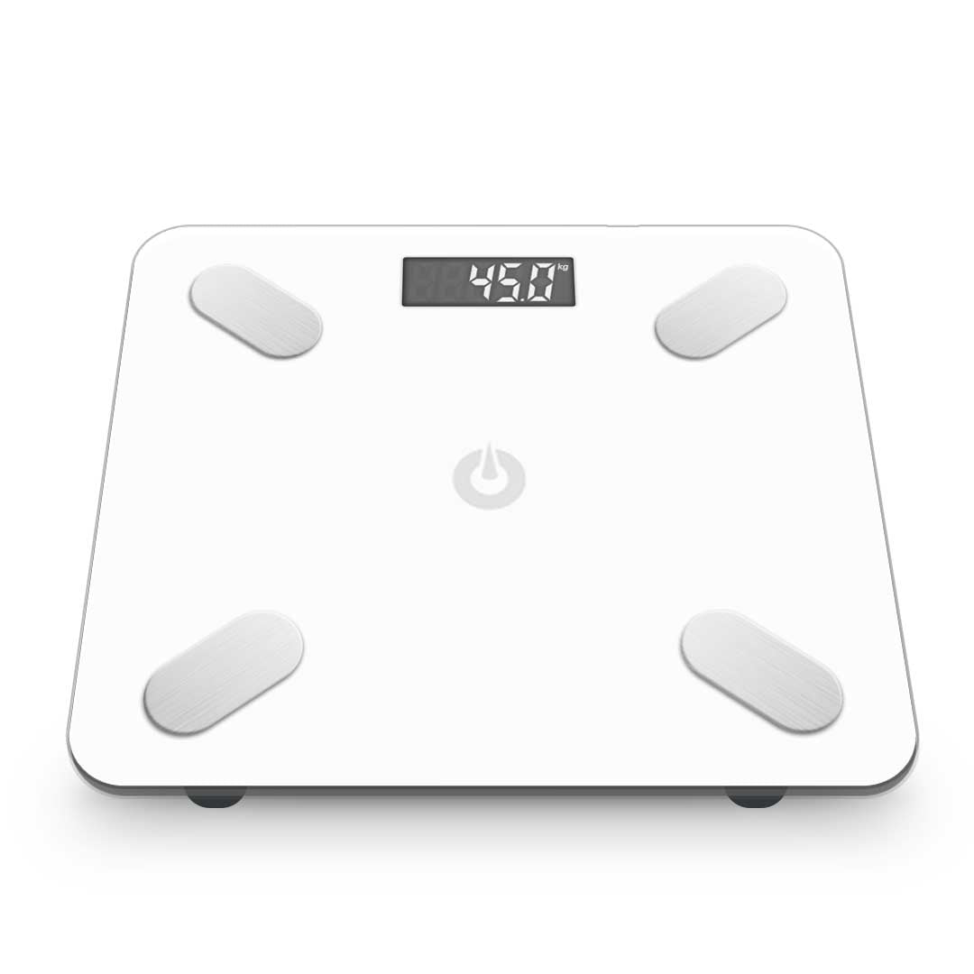 Soga 2 X Wireless Bluetooth Digital Body Fat Scale Bathroom Weighing Scales Health Analyzer Weight White