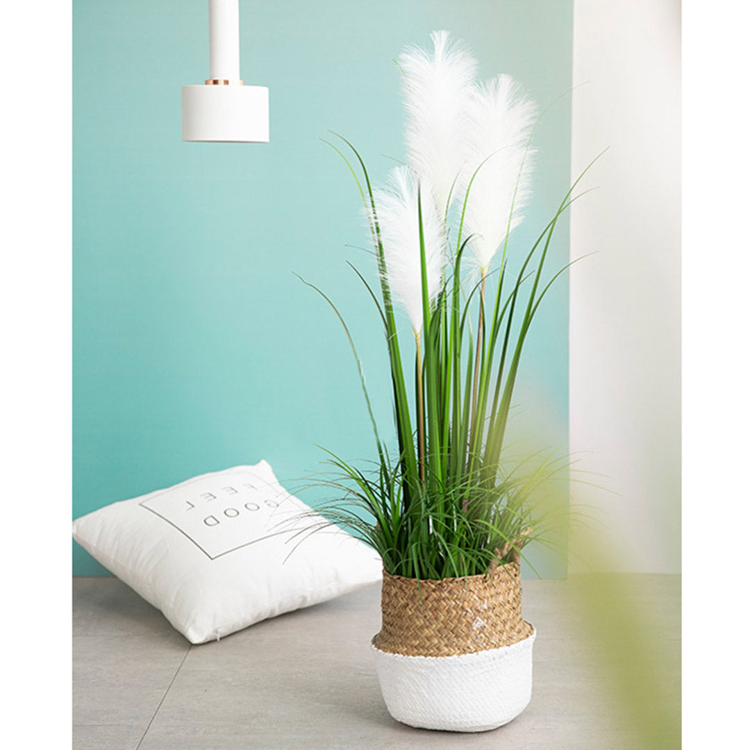 Soga 4 X 150cm Green Artificial Indoor Potted Reed Grass Tree Fake Plant Simulation Decorative