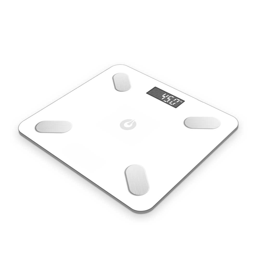 Soga 2 X Wireless Bluetooth Digital Body Fat Scale Bathroom Health Analyzer Weight Fish/White