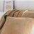 2X Coffee Tassel Fringe Knitting Blanket Warm Cozy Woven Cover Couch Bed Sofa Home Decor