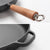 Soga 2 X 27cm Round Cast Iron Frying Pan Skillet Steak Sizzle Platter With Helper Handle