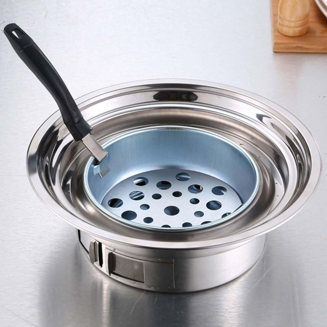 Soga Bbq Grill Stainless Steel Portable Smokeless Charcoal Grill Home Outdoor Camping