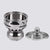 Soga Stainless Steel Mini Asian Buffet Hot Pot Single Person Shabu Alcohol Stove Burner With Glass Lid